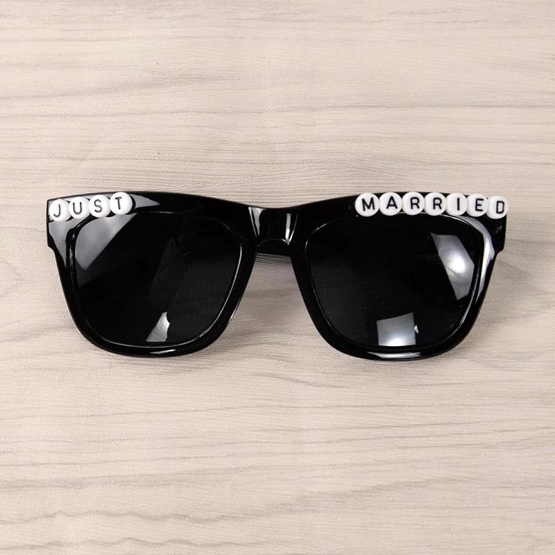 

Солнцезащитные очки для молодоженов, свадебные украшения для девичника, очки для жениха и невесты, подарок подружке невесты, декор для девичника