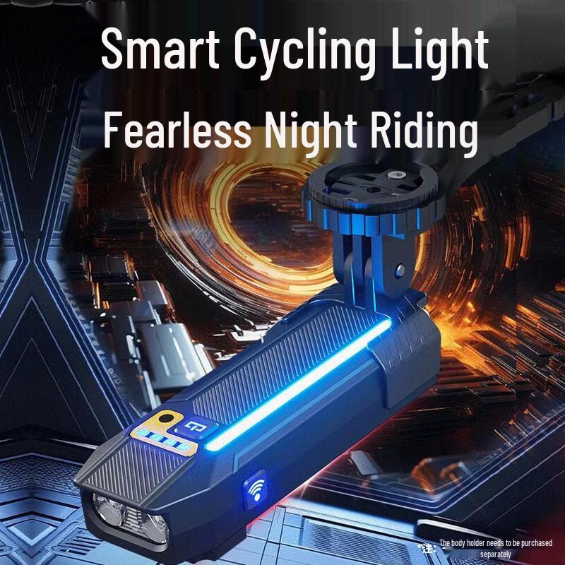 Smart Bicycle Headlight with Remote Horn