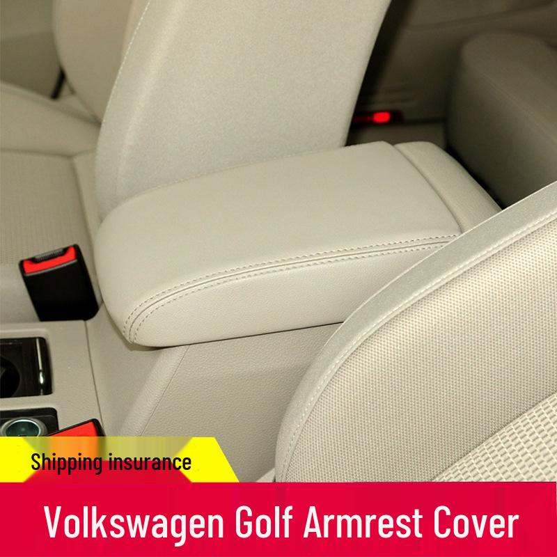 Kryt loketní opěrky pro Golf modely 09-20: Prémiová supervláknová kůže, ochrana odolná proti opotřebení