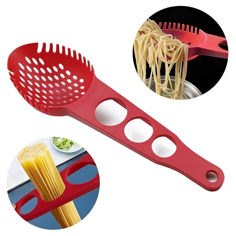 1PC Kitchen Tools Pasta Fishing Spoon Kitchen Colander Fishing Spoon Pasta Claw Non-stick Pot Powder Fishing Spoon