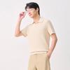 Baoxiniao Men's Short Sleeve Seagull Collar Knit Polo Shirt