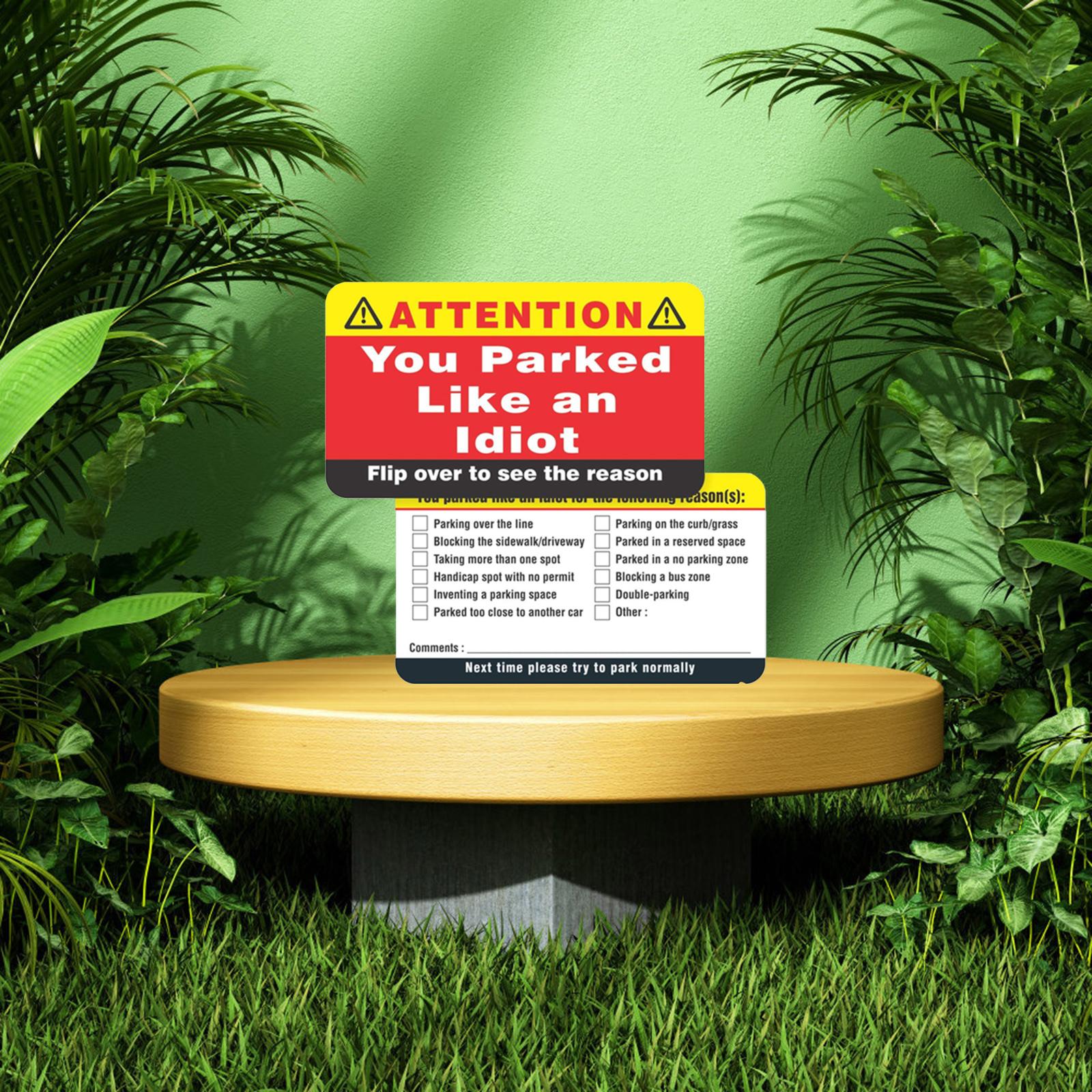 

Плохая парковочная карта, Интересная парковочная этикетка, Парковочная карта, Вы выглядите как образец парковки One Size