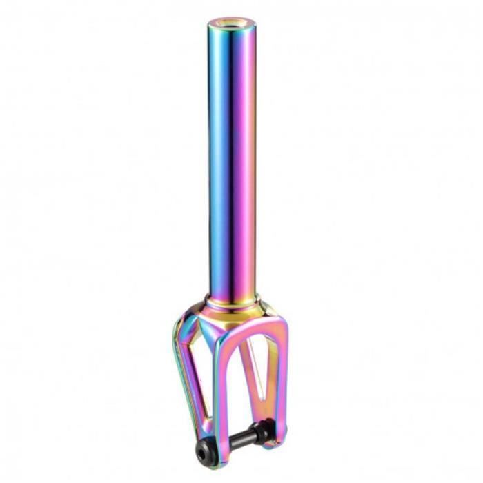 Fourche BLUNT Diamond IHC Matte Oil Slick – Trottinette freestyle, Aluminium 6063, IHC, 125 mm