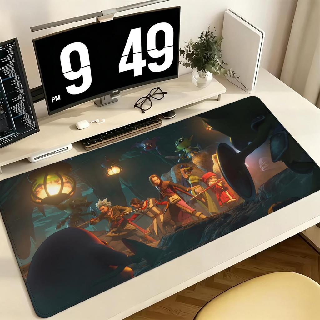 Pro ESports Xxl Gaming Mousepad Extra Large NonSlip Stitched Edge Keyboard Laptop Desk Mat For Pc Gamer Dragon Quest Xi