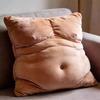 40cm Cute 3D Abdominal Muscles Pillow Soft Cotton Filling Supportive Partner Cushion Funny Pillows For Neck And Shoulder Support
