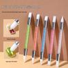 5-Piece Dual-Ended Silicone Nail Art Tools Set for Carving, Embossing, and Gel Mixing