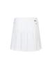 Wide Angle Co Spring Basic Pleated Culottes L_White