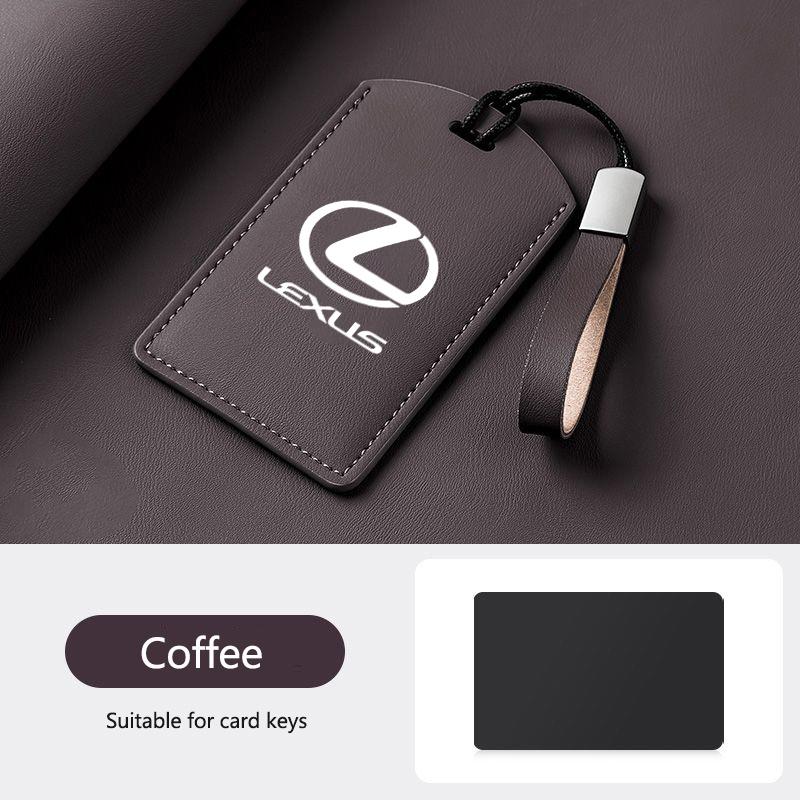 New Leather Car Smart NFC Card Key Cover Case Protector Shell Fob For Lexus F Sport ES LM GS IS NX RX LX LS RX300 Accessories