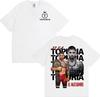 Limited Ilia Topuria El Matador Retro Graphic Tshirts for Men Harajuku Cool Oversized T Shirt Man 100 Cotton Oversized Tshirt