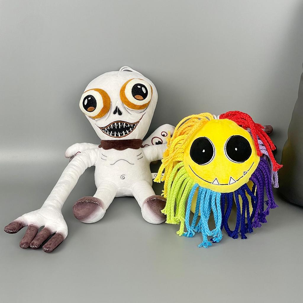 Erstaunlicher digitaler Zirkus Plüsch Buntes Löwenmonster Großer Löwe Plüschtier, Weiche Stofftierpuppe für Kinder Jungen Mädchen Weihnachtsgeschenk