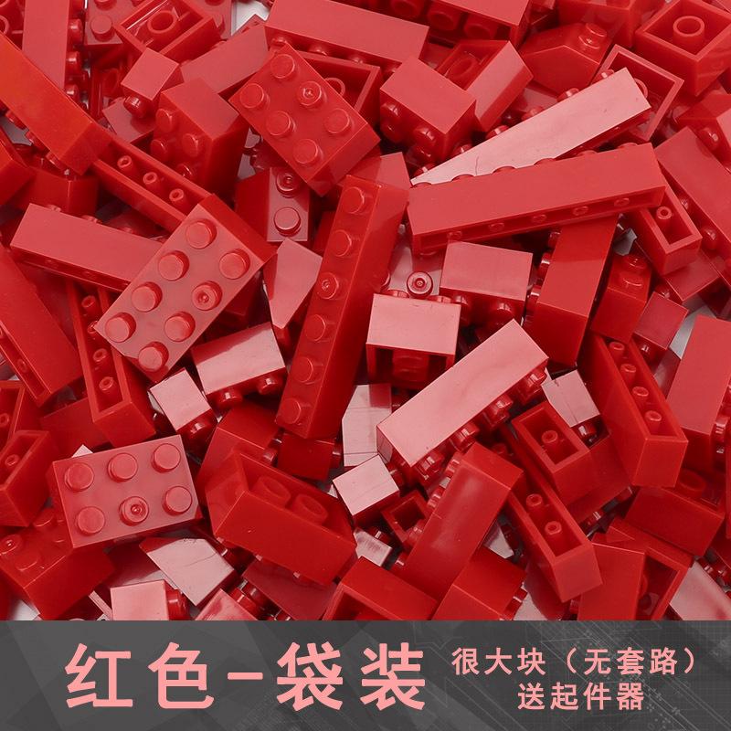 Bulk Blocks 17Colours 250/500g 250/500pcs Boys  Girls/Girls Styles Solid/Mixed colours Compatible with  Children's Toys  Playsets DIY Assembly Build