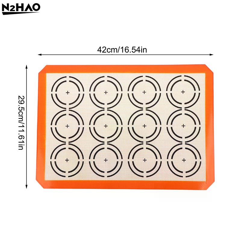 1Pc Silicone Baking Mats For Oven Thickened Reusable Non Stick Heat Resistant Bakeware Sheets Liner For Cookies Macaron Bread