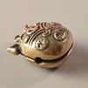 Chinese Style Small Brass Bell Car Key Pendant Cartoon Pig Bell Pendant