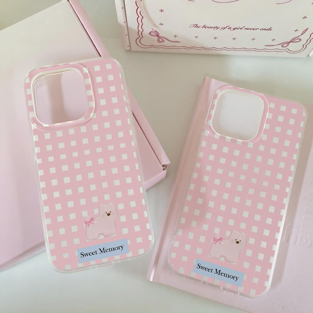 Painted Phone Case for iPhone 12 13 15 16 iPhone 16 12 13 14 15 Pro  14 15 16 Pro Max Coverage Shockproof Anti-Fingerprint Fresh Style Protective Case