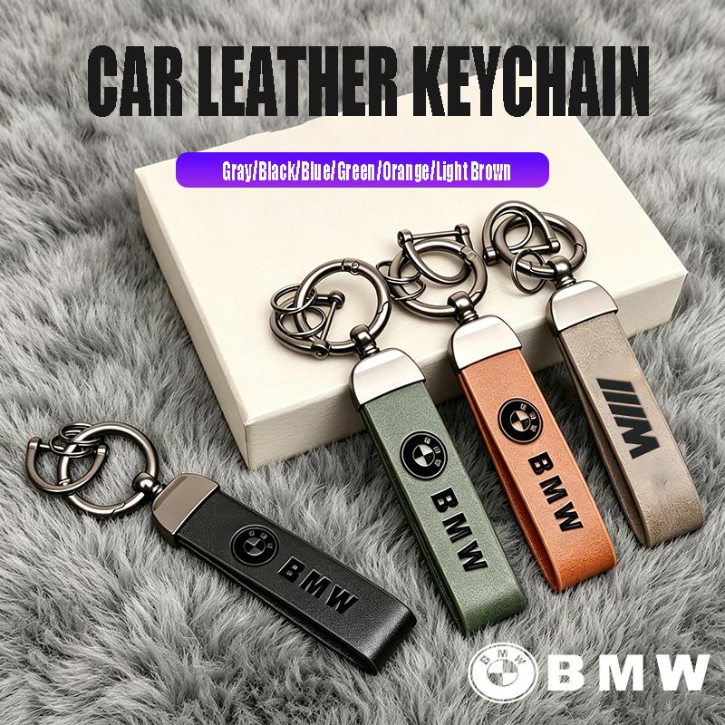 Zinc Alloy Car Keyring Pendant Car Emblem Keychain Accessories For BMW X1 X2 X3 X5 X4 X6 X7 iX3 F20 F10 F07 E70 E46 E90 E92 E60 hbcp90