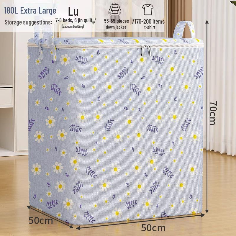 Large Capacity Foldable Dustproof Quilt and Clothes Storage Bag