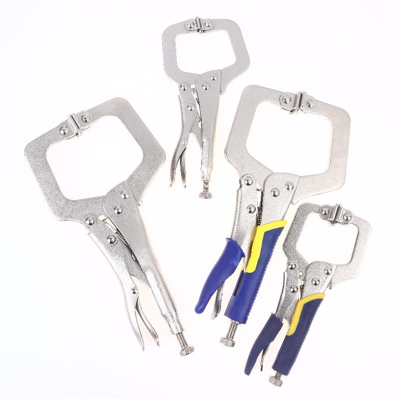 Metal C Clamp Vise Grip Locking Welding Pliers Wood Tenon Locator Tool Tools Herramientas De Mano Ferramentas Man