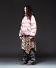 Thevinylhouse Hooded Duck Down Jacket Pink