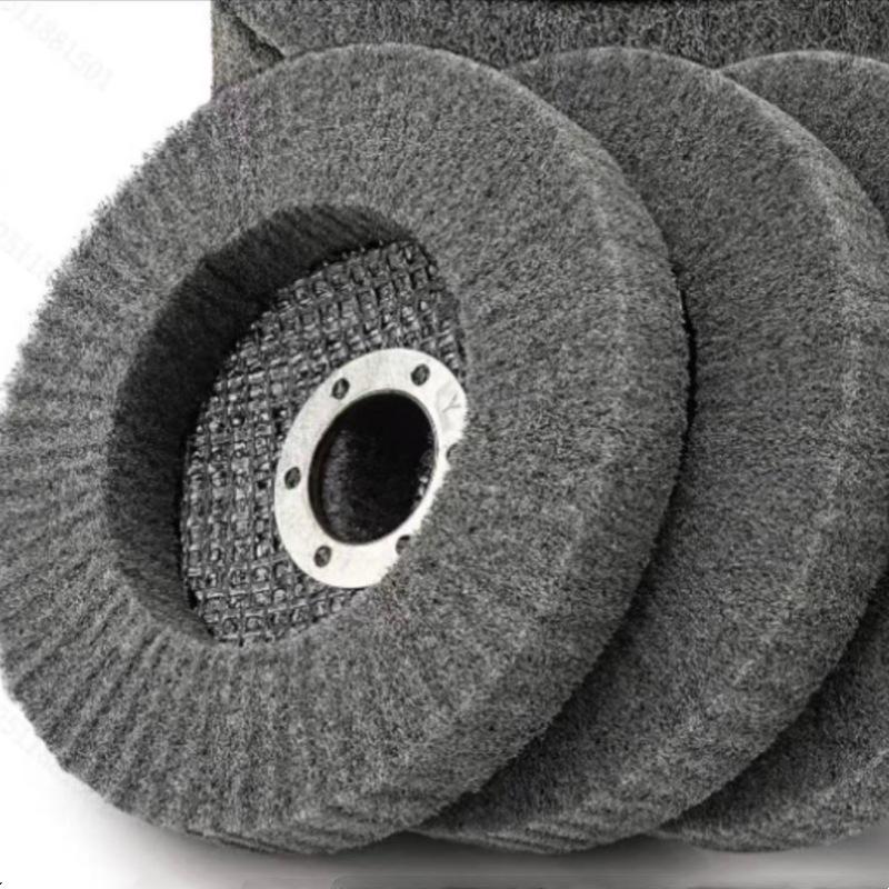 Gray 800 Grit Non-woven Scouring Pad for Venetian Blind Rust Removal and Polishing Stainless Steel Grinding Wheels