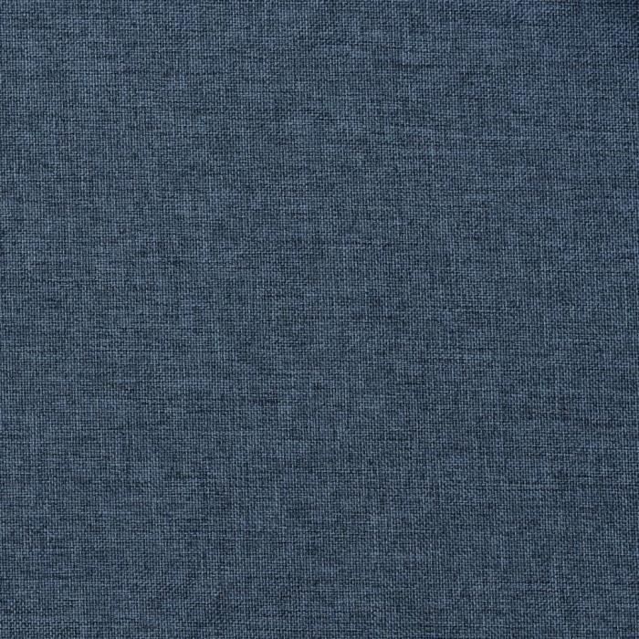 VidaXL Rideaux occultants Aspect lin avec œillets 2 pcs Bleu 140x245cm