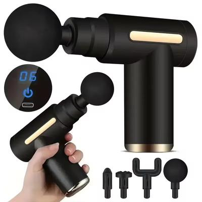 Mini-Massagepistole, Faszienmaschine, Muskelentspannung, vibrierende Pistole, Stabmassage, Fitnessgeräte, Nackengreifer, Faszienpistole