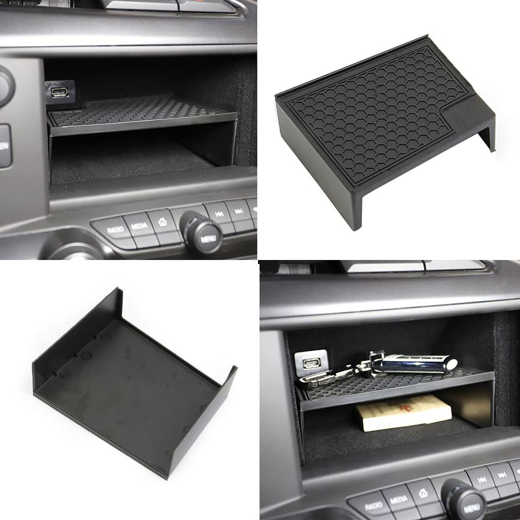 Dashboard Display Storage Bin Tray Holder for C7 Corvette Stingray Chevy 2014-2019 /Z06/Grand Sport 2014+