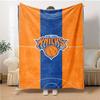 1pc New York Knicks Blanket, Gift, for Men and Women, Soft Blanket, Good for Sofa Bed Couch Travel, Lightweight Flannel Blanket