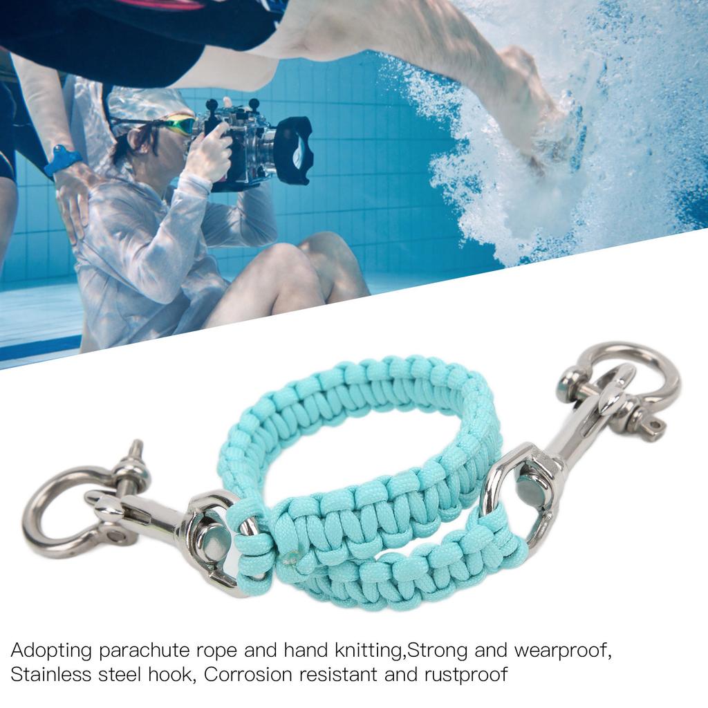 Diving Camera Handle Rope Noctilucence Strong Rustproof Anticorrosion Underwater Camera Carry Lanyard
