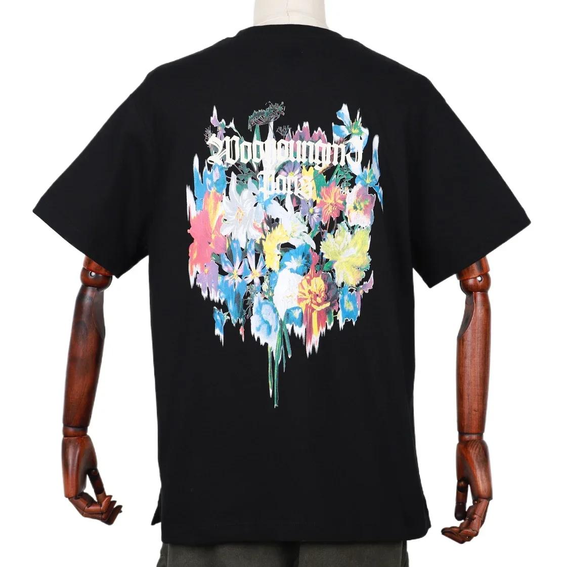 

Summer Men Women Cotton Korean Brand T Shirt Designer Tee Print Short Sleeve Tshirt Oversized Luxury Top T-Shirt Trend Clothes XXXXL
