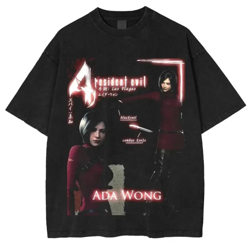 Resident Evil Ada Wong Graphic Tee, Video Game Character and kids tshirt