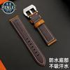 For Casio Swordfish EFV-540 303 EFB-670 MDV-106 MDV-107 Vintage Cowhid WatchBand MTP1303/1374/1375/VD01 Men's Leather Strap 22MM