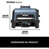 Elektrischer Grill und Smoker NINJA - Woodfire Pro Connect XL OG901EU - 7 Grillprogramme - Integriertes Thermometer