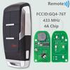 DR GQ4-76T 4A Chip 433MHz Keyless Go Car Remote Key 68374994 For Dodge RAM Pickup HD 1500 2500 3500 4500 5500 2019-2021