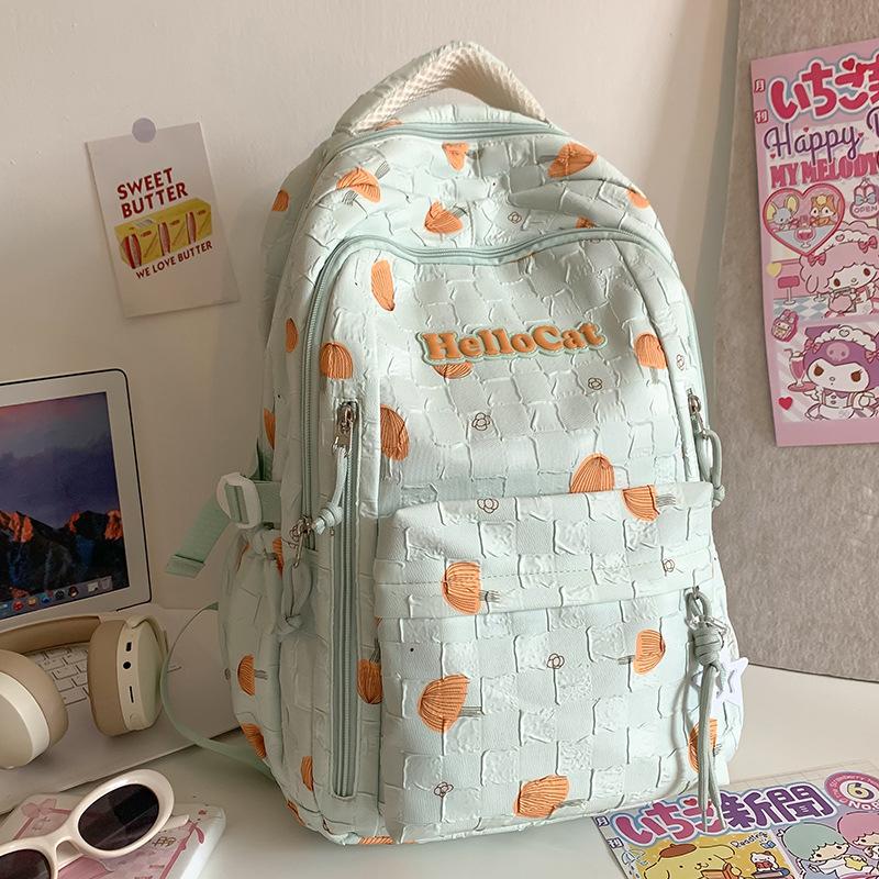 

Детский школьный рюкзак, для учеников начальной школы, для девочек, для учеников средней школы, вместительный рюкзак с принтом высокой ценности, модный рюкзак.