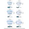 Portable Folding Wash Basin for Laundry and Face - Compact Water Basin for Students, Dorms, Hospitals, and Travel