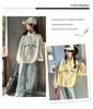Korean Style Half-Zip Stand Collar Girls' Hoodie - Spring/Autumn Fashion