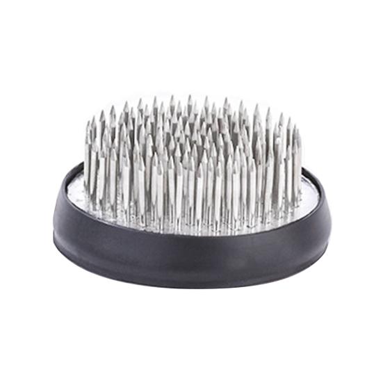 Round Ikebana Flower Frog Stainless Steel Ikebana Stand Floral Arrangement Base