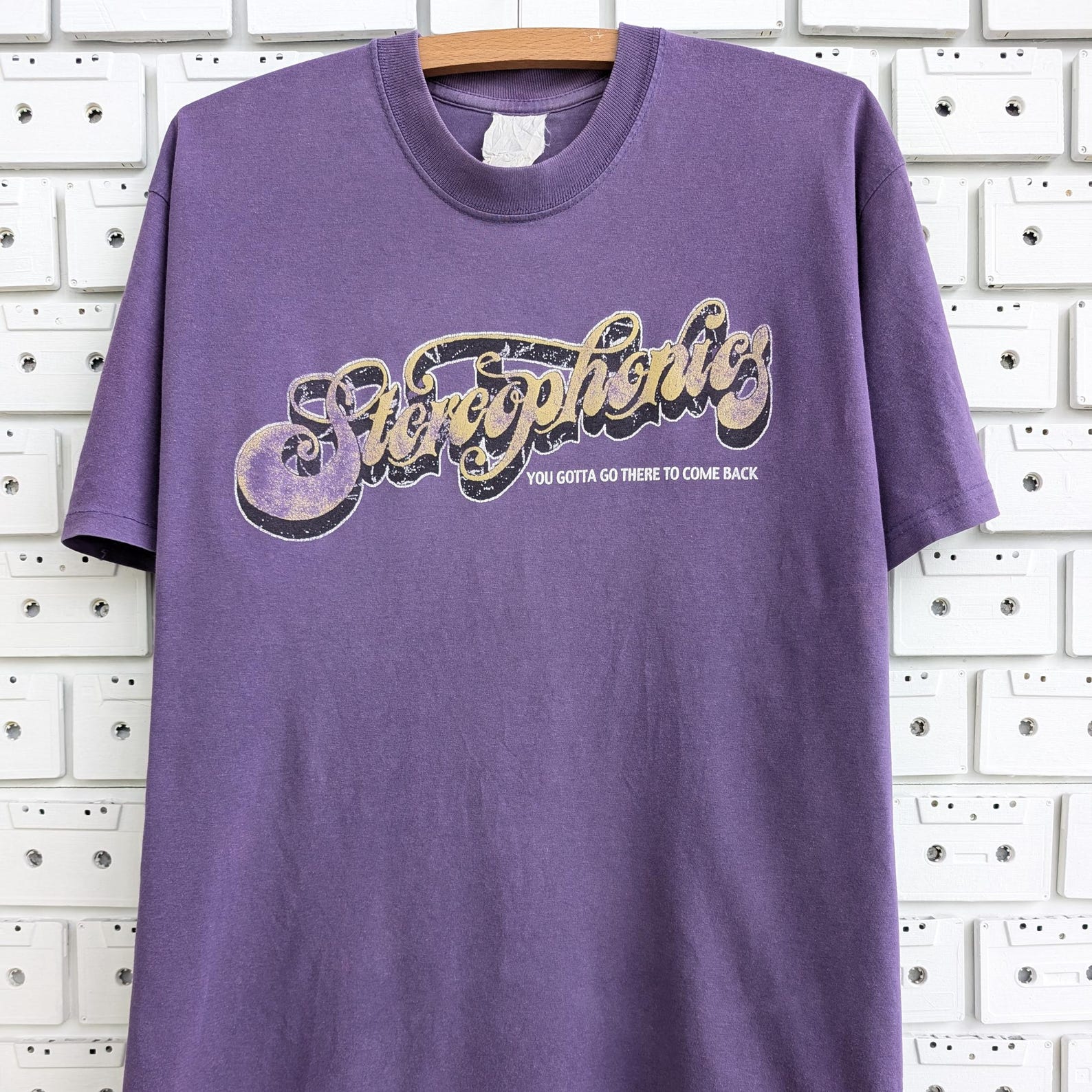 Vintage 2003 Stereophonics Tour T shirt Britpop Alternative Indie Rock Band Merch Tee Size L 3XL