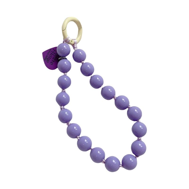 

Разноцветный ремешок для телефона Цепочка для телефона Модный кулон в виде сердца Браслеты на запястье для телефона Прекрасный сладкий ремешок с бусинами