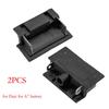 2PCS For DAYI A7 Battery Adapter Connector Replacement Terminal Block 35x26mm Black Plastic Secure Connection Fit