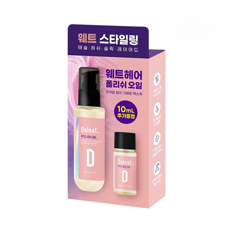 DALEAF Glam Polish Oil 100mL + 10mL (Wet Styling)