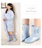 Rain Boots with Ribbon for 20cm [Arisana] Kids, Girls, Lavender,