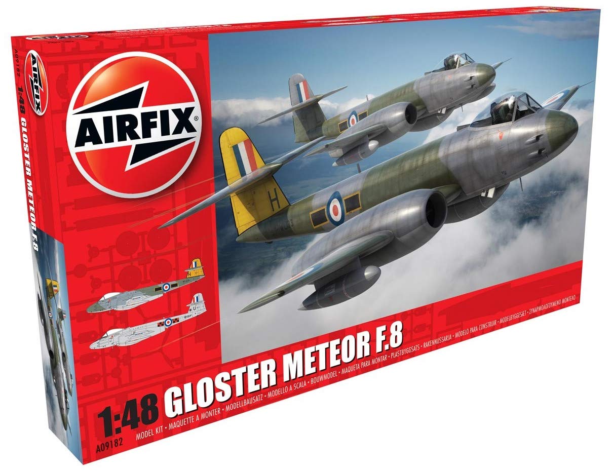 

Airfix 1/48 Gloster Meteor F.8 X9182 Plastic Model