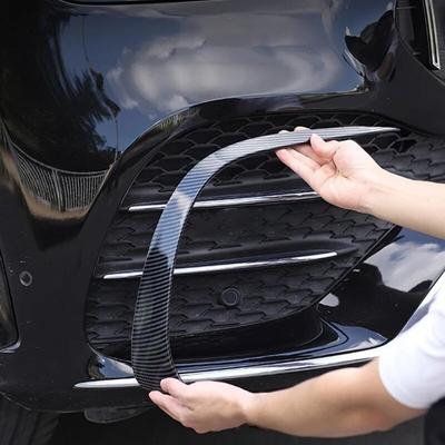 For Mercedes Benz GLE Class W167 V167 GLE350 400 450 AMG GLE53 + Car Accessories Front Bumper Air Knife Fog Lamp Trim Cover