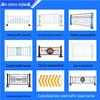 Urban Traffic Safety Zinc Steel Guardrail: Anti-Collision Highway Fence and Railing