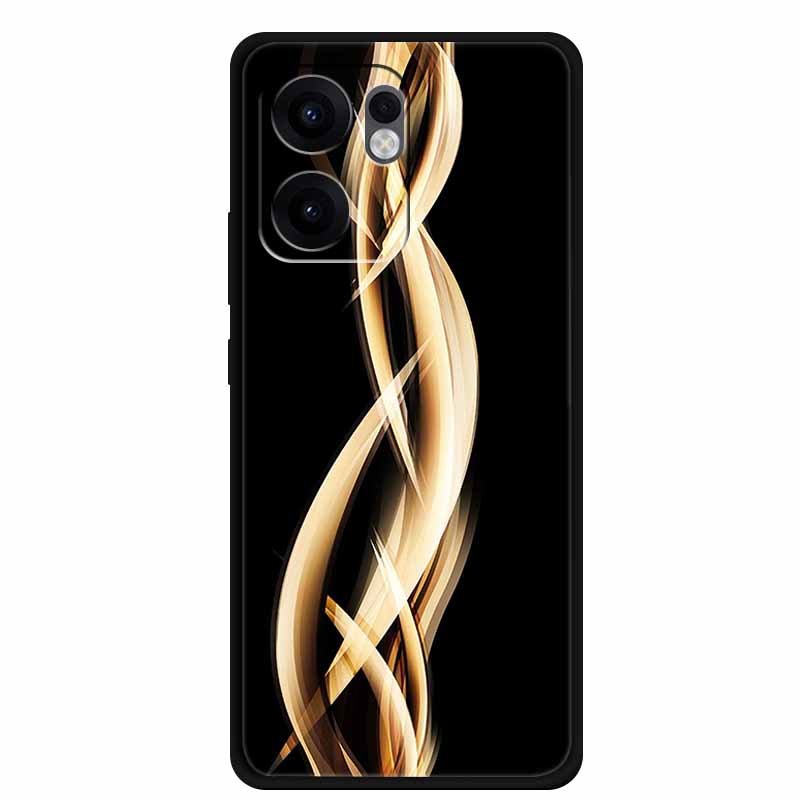 Phone Case For OPPO Reno 13F Case 13 F Coque Black Silicone Soft TPU Back Cover Bag For OPPO Reno13F A5x Case Protective Shell