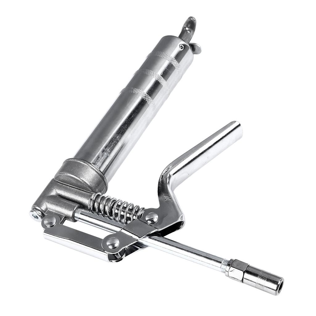 Pistol de gresat 120CC Metal cromat Portabil Instrument de umplere cu gresă lubrifiantă pentru uz industrial