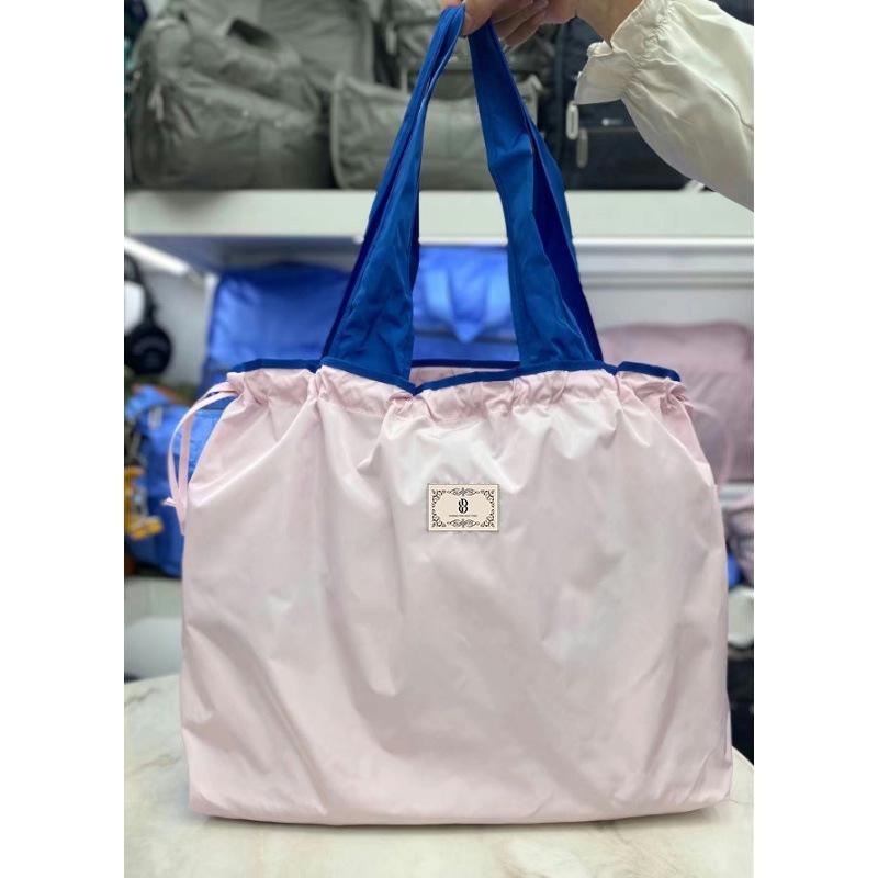 Eco-Friendly Foldable Single Shoulder Tote Bag - Portable, Large Capacity Grocery Bag