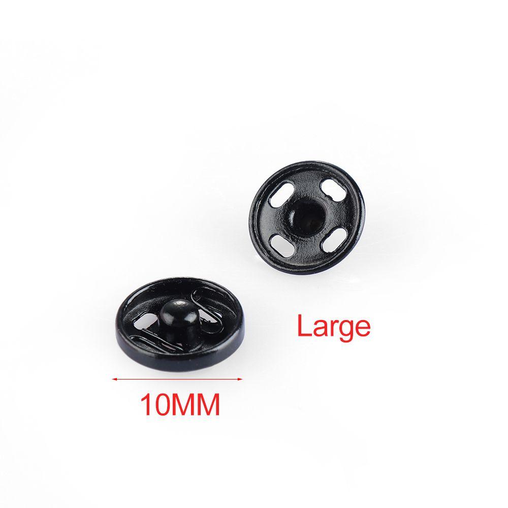 50 Pairs/set Diy Scrapbooking Stainless Steel Metal Fasteners  Press Button Snap Buttons