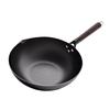 12.60inch Wok Cooking Cookware Induction Cooker Uncoated Pots Sautee Pan Without Wood Lid